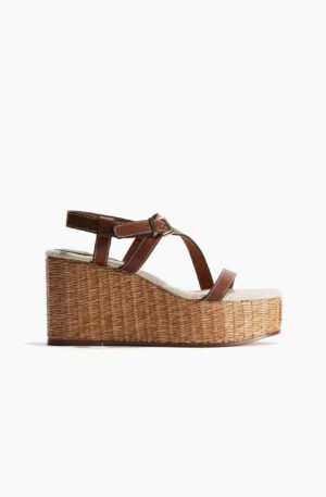 wedge heel espadrilles