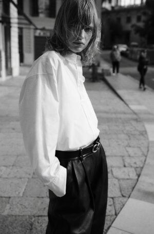 loose fit cotton shirt