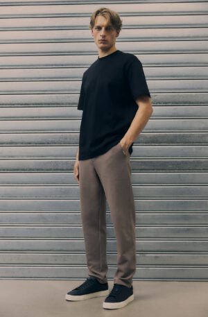 slim fit twill joggers