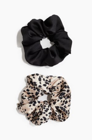 2 pack scrunchies