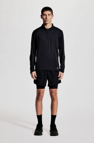 regular fit half zip activewear top with drymove™