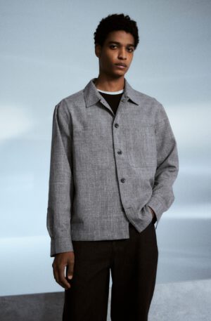 regular fit overshirt