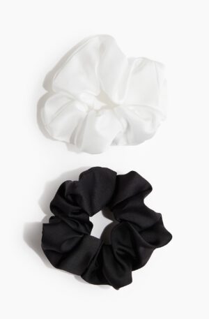 2 pack scrunchies